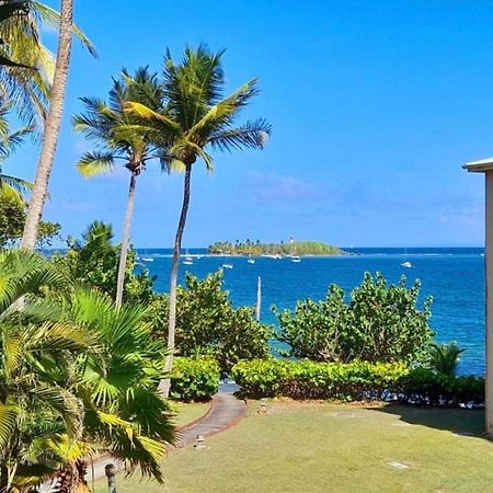 Ilet Bleu Studio Cosy Rdc Vue Mer Et Jardin - Acces Direct Plage Le Gosier  Extérieur photo