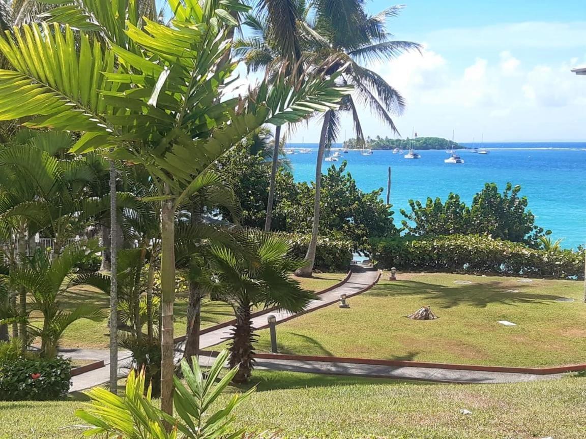 Ilet Bleu Studio Cosy Rdc Vue Mer Et Jardin - Acces Direct Plage Le Gosier  Extérieur photo